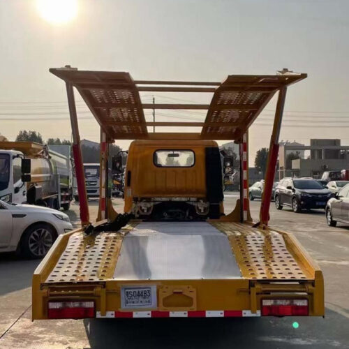 Porte-bagages pour 2 voitures Remorque de camion porte-voitures 2