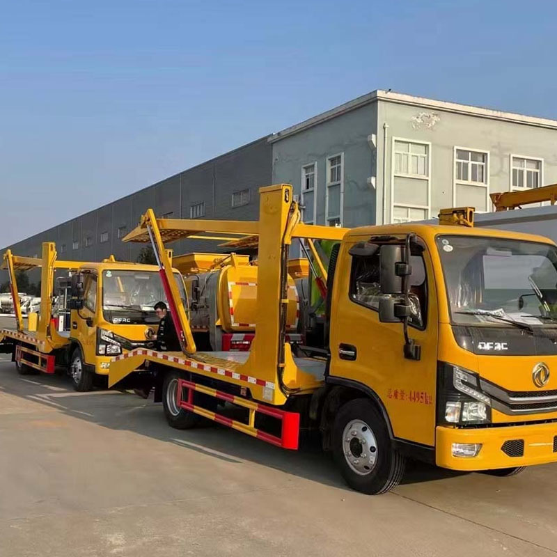 2 porte-voitures Remorque de camion porte-voitures 2