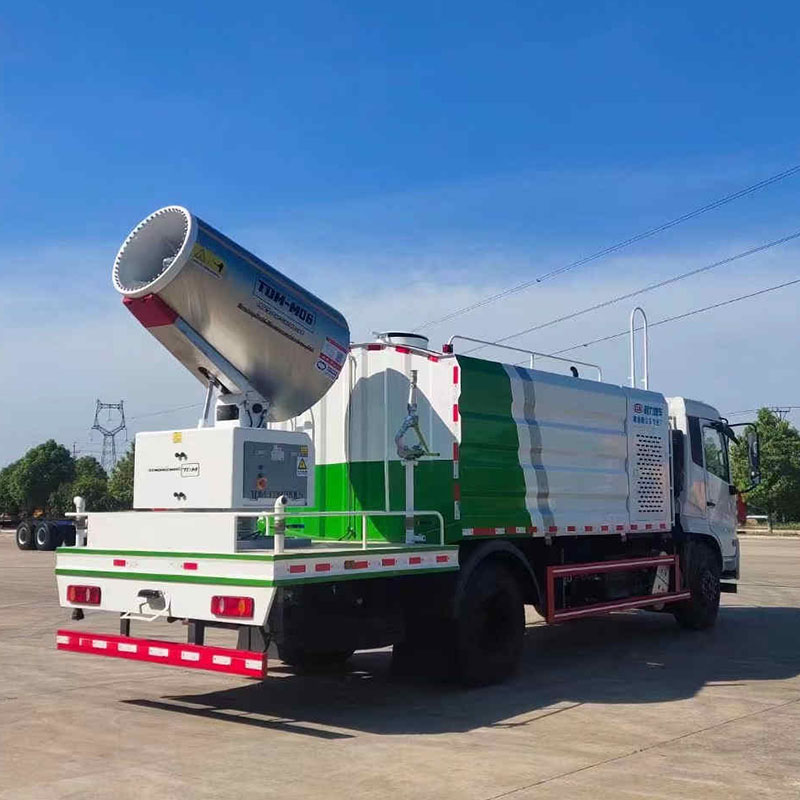 Camion de dépoussiérage électrique multifonctionnel pulvérisateur électrique désinfection camion à eau dépoussiérage