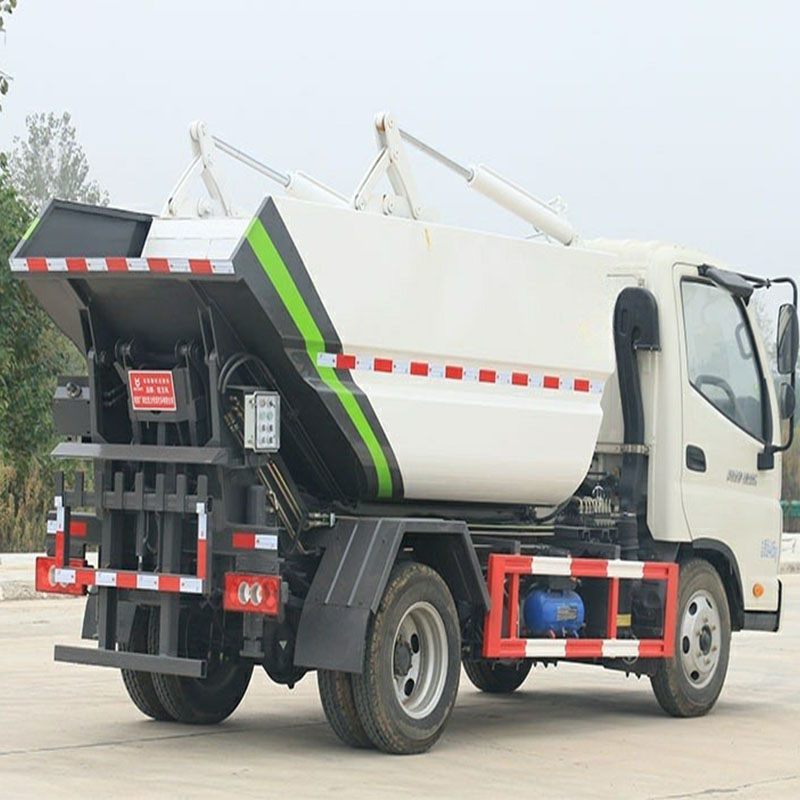 Un camion à ordures sans fuite OEM Camion-poubelle sans fuite