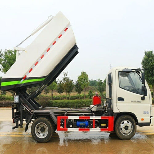 Camion à ordures sans fuite OEM Camion-poubelle sans fuite