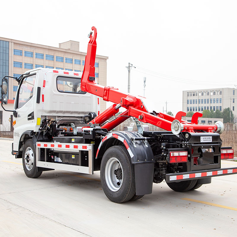 Chariot élévateur à crochet électrique pur pour camion à ordures OED Chariot élévateur à crochets purement électrique pour les ordures ménagères