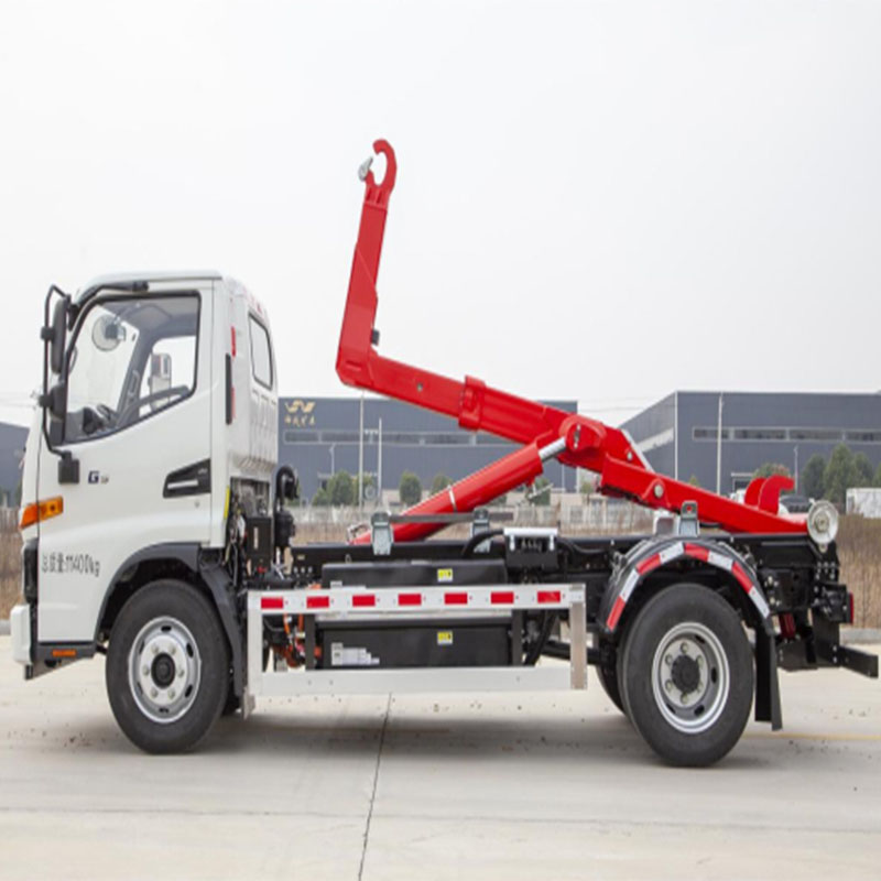 Chariot élévateur à crochets Pure Electric Garbage Truck inc Chariot élévateur à crochets purement électrique pour les ordures ménagères