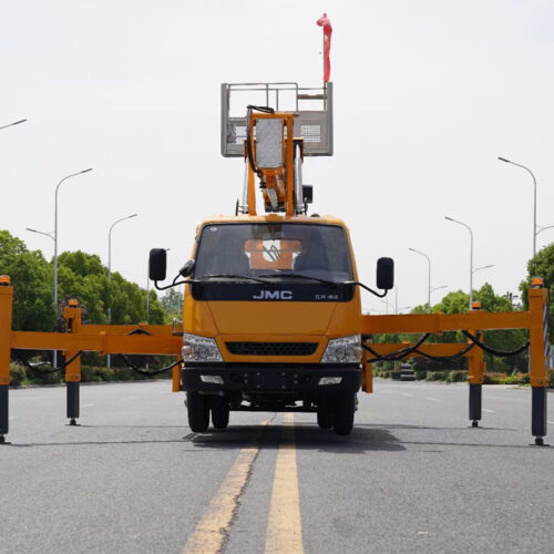 véhicule de travail aérien véhicule à nacelle élévatrice