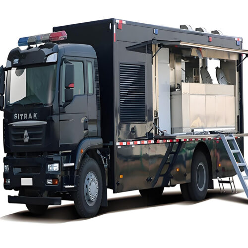 food truck barbecue custom small donut sweetly seasoned barbecue food truck