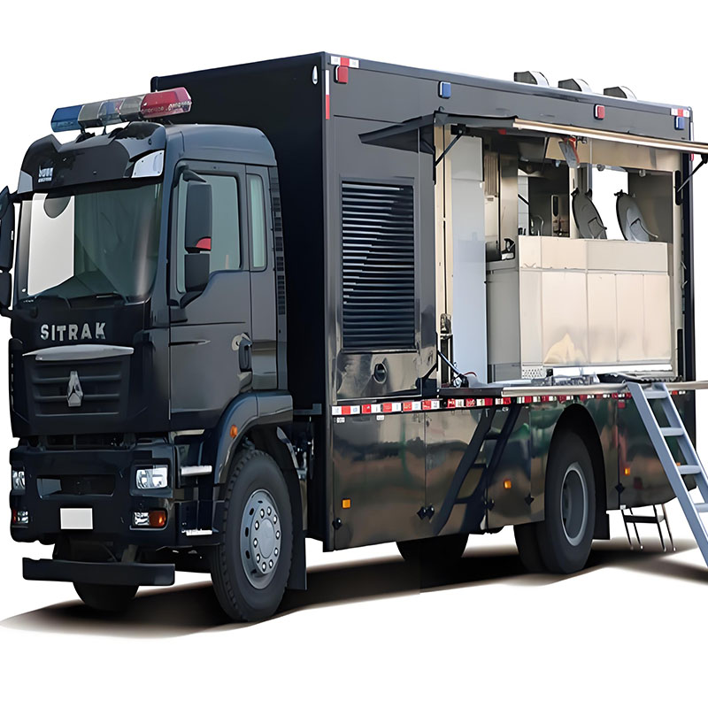 food truck barbecue custom small donut sweetly seasoned barbecue food truck