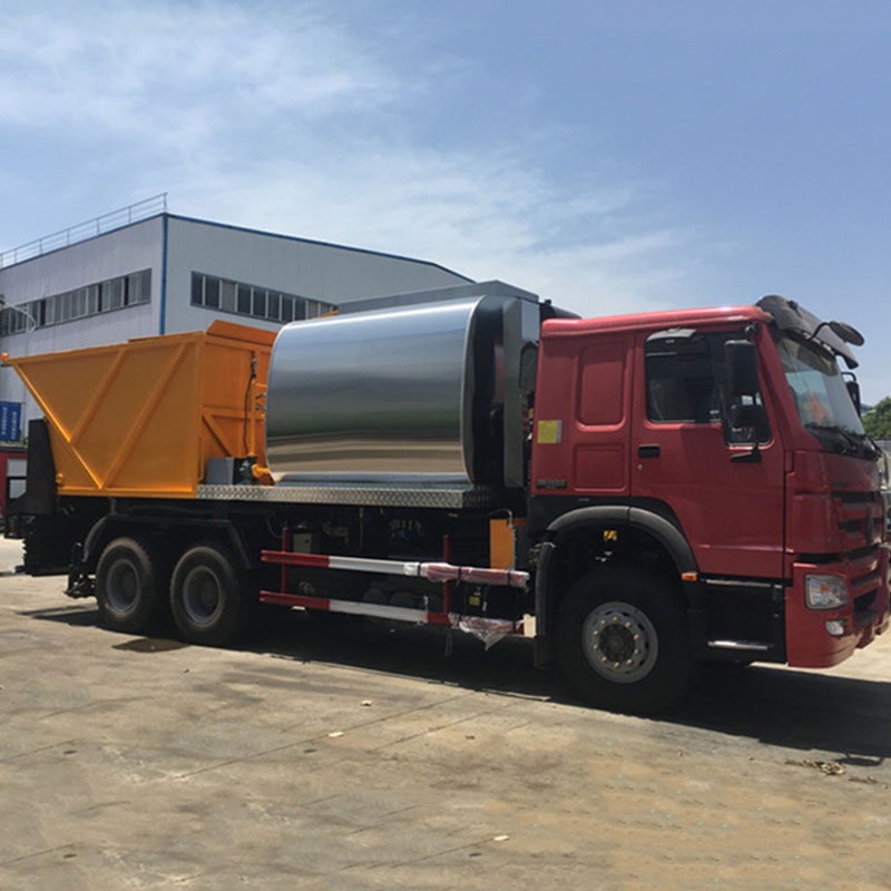 camion de gravillonnage camion de gravillonnage synchrone véhicule d'asphalte camion de gravillonnage camion de gravillonnage synchrone véhicule d'asphalte