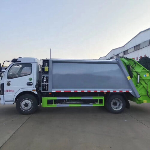 camion à ordures électrique camion compacteur d'ordures électrique