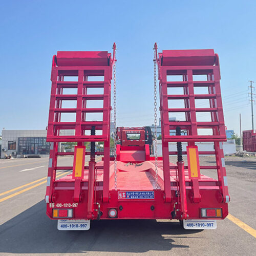 Semi-remorque à plateau Semi-remorque à plateau