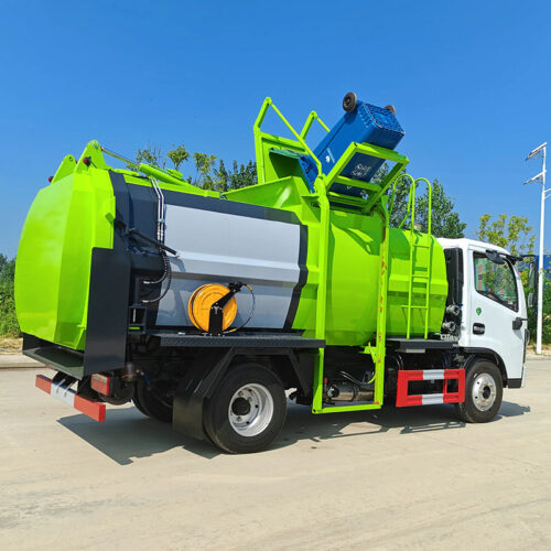 camions alimentaires élimination des déchets collecte des déchets alimentaires élimination par camion