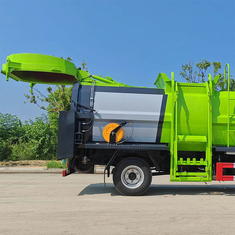 camions de ramassage des déchets alimentaires collecte des déchets alimentaires élimination par camion