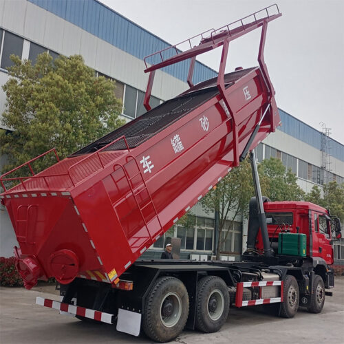 camion de sable de fracturation camions de transport de sable de fracturation