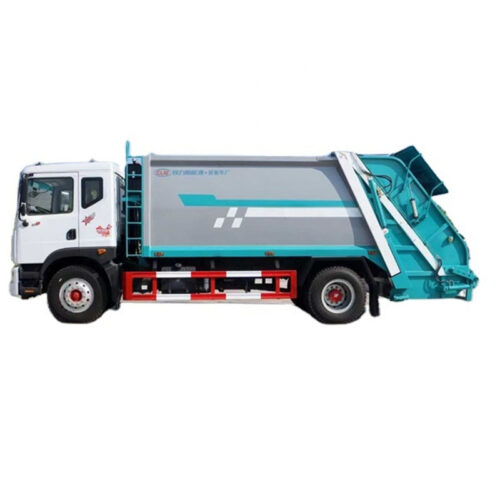 camion à ordures chargeur arrière oem camion poubelle à chargement arrière