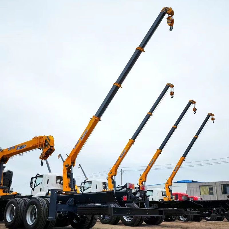camion-grue à attelage grues sur camion à attelage