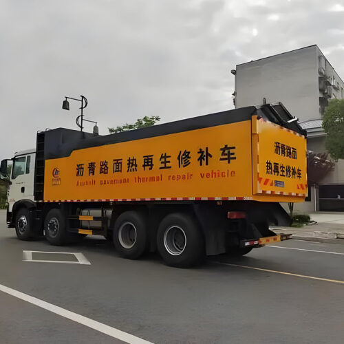 machine de recyclage en place à chaud machine de recyclage de l'asphalte en place à chaud
