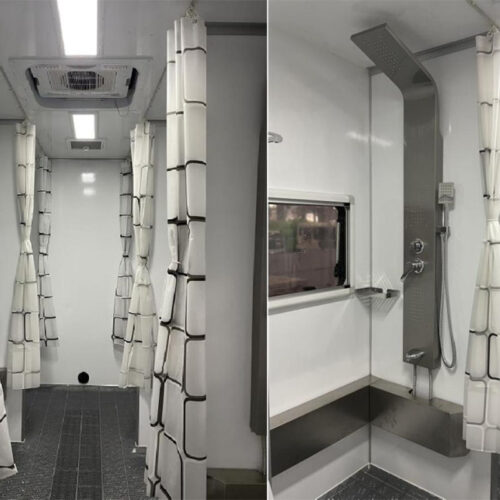 unité de douche mobile camion portable unités de douche mobiles