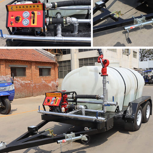 Semi-remorque eau pompe à eau pour semi-remorque
