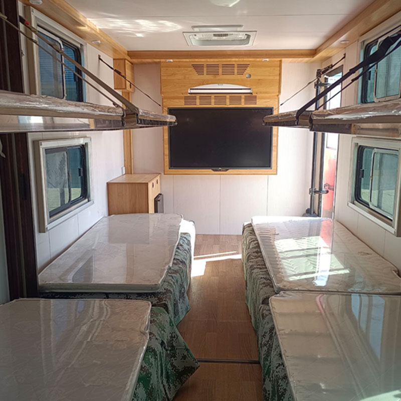 camions avec générateurs intégrés Camions-campeurs avec générateurs intégrés dans le plateau du camion